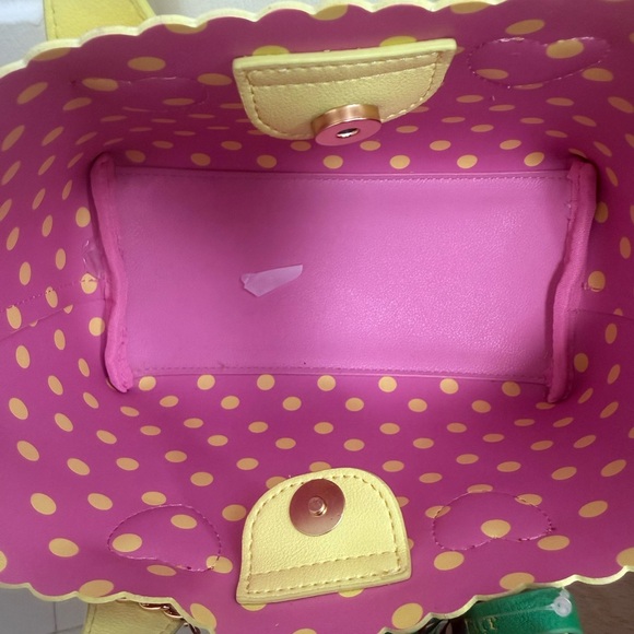 NWT Juicy Couture Sweet 🍓 Strawberry Mini Tote in Yellow Iris - Picture 11 of 11